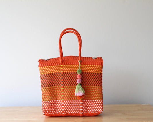 Brenda Handwoven Handbag - Citrus Fresh