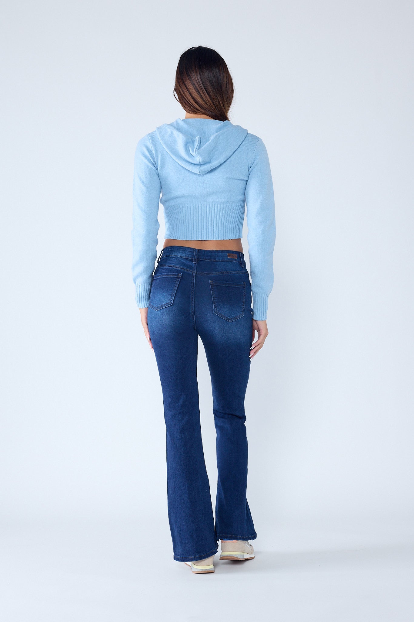 Super High Rise 5-Pocket Flare Jeans
