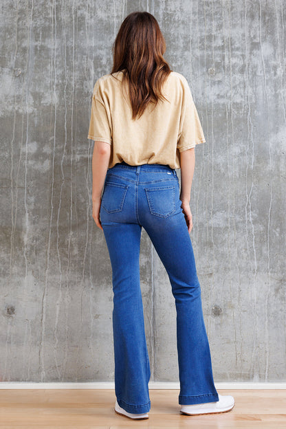 Super High Rise Basic Flare Jeans