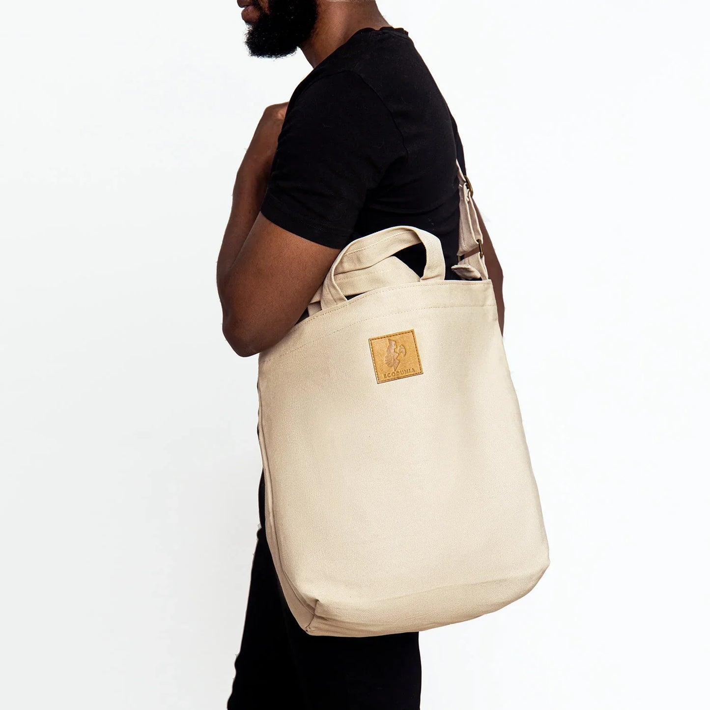 Canvas Carry-All Crossbody Bag | Amani