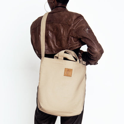Canvas Carry-All Crossbody Bag | Amani