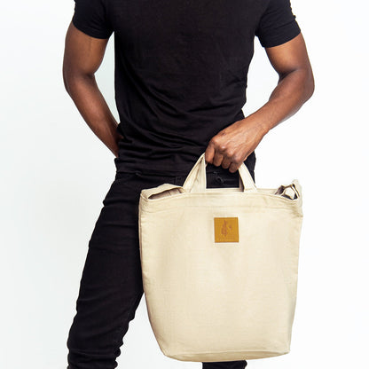 Canvas Carry-All Crossbody Bag | Amani