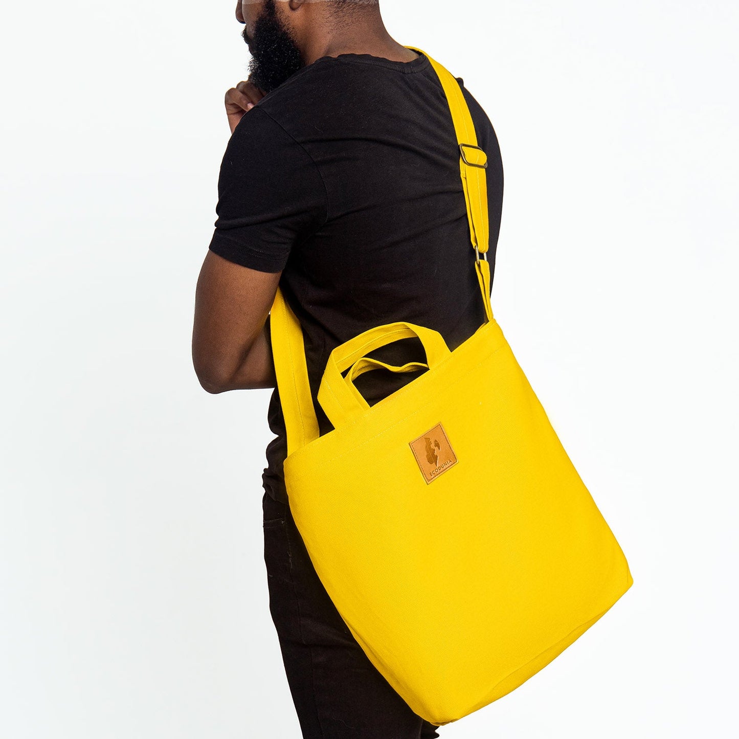 Canvas Carry-All Crossbody Bag | Amani