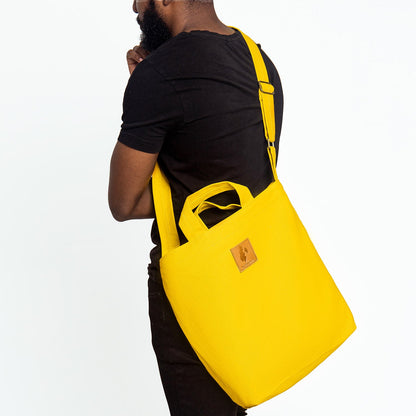 Canvas Carry-All Crossbody Bag | Amani