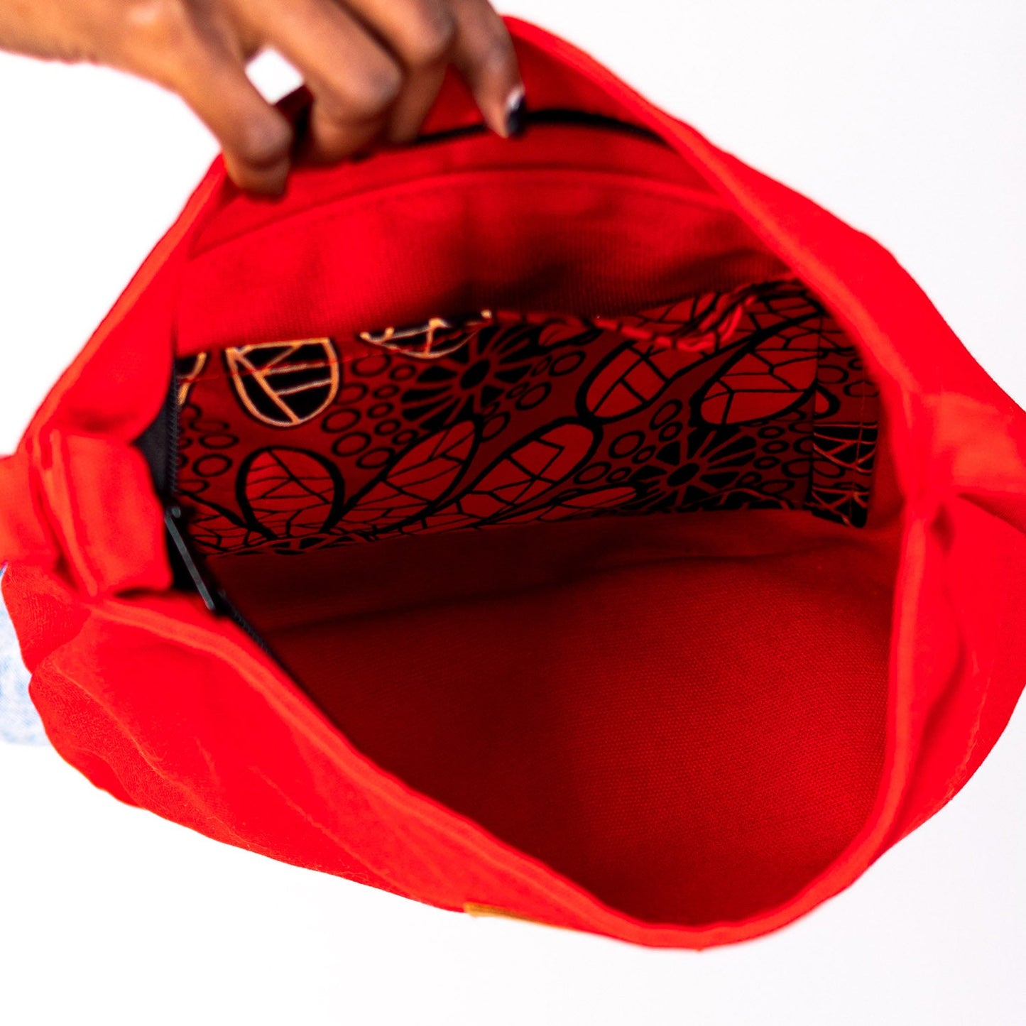 Canvas Mini Crossbody Bag for Men & Women | Amani
