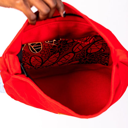 Canvas Mini Crossbody Bag for Men & Women | Amani