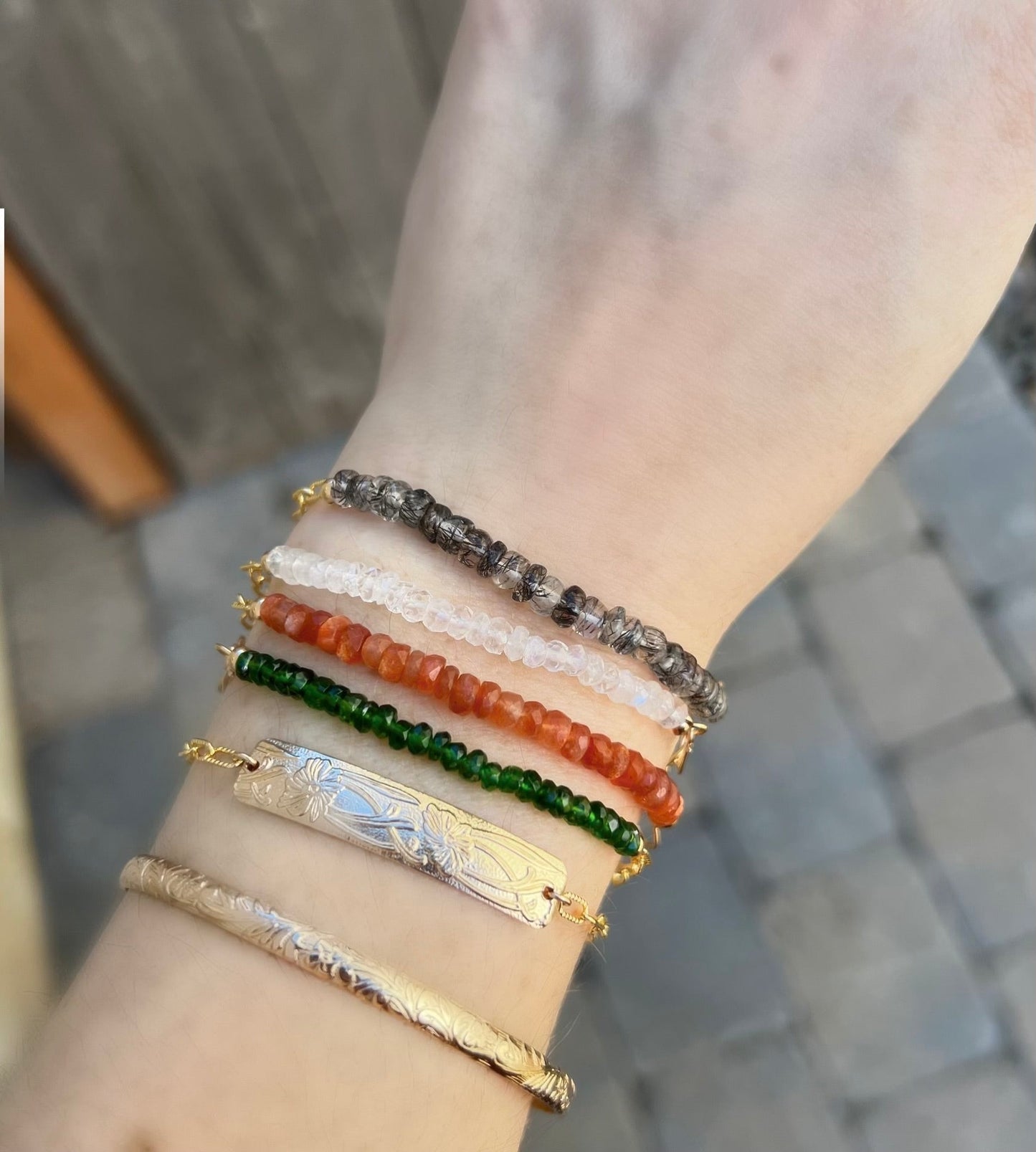 Blossom Floral Bangle
