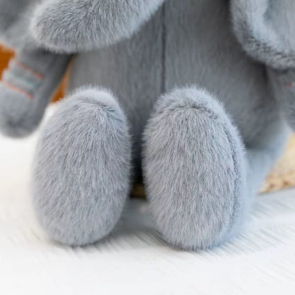 12" Elephant Plush Toy | Ultra-Soft Sensory Stuffed Animal | Nursery Keepsake