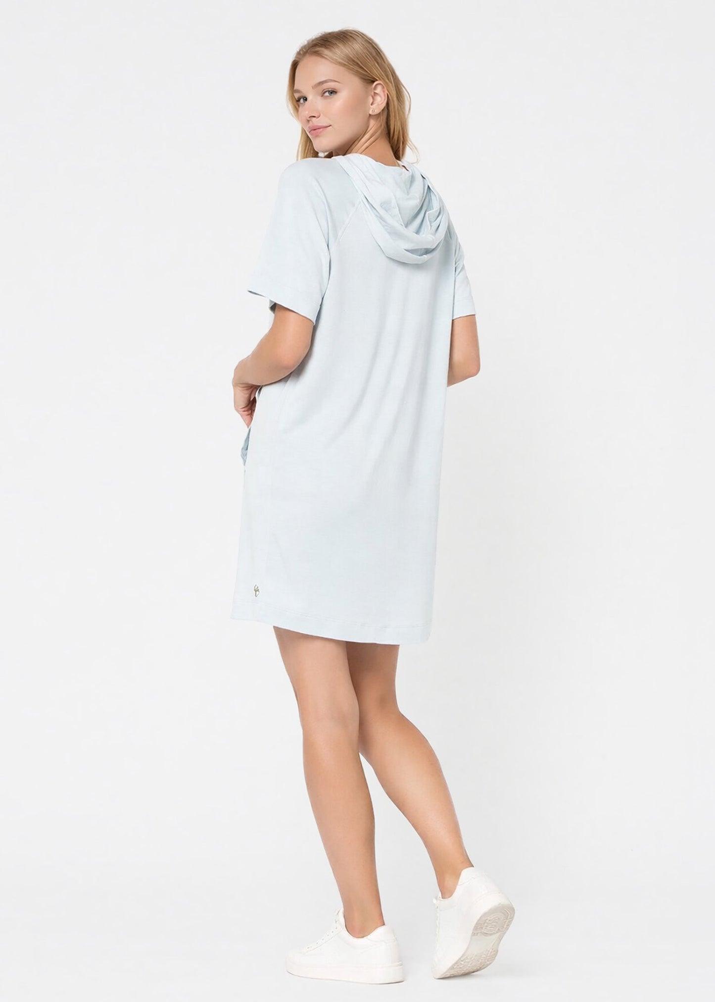 Modal Hoodie Dress Made in USA