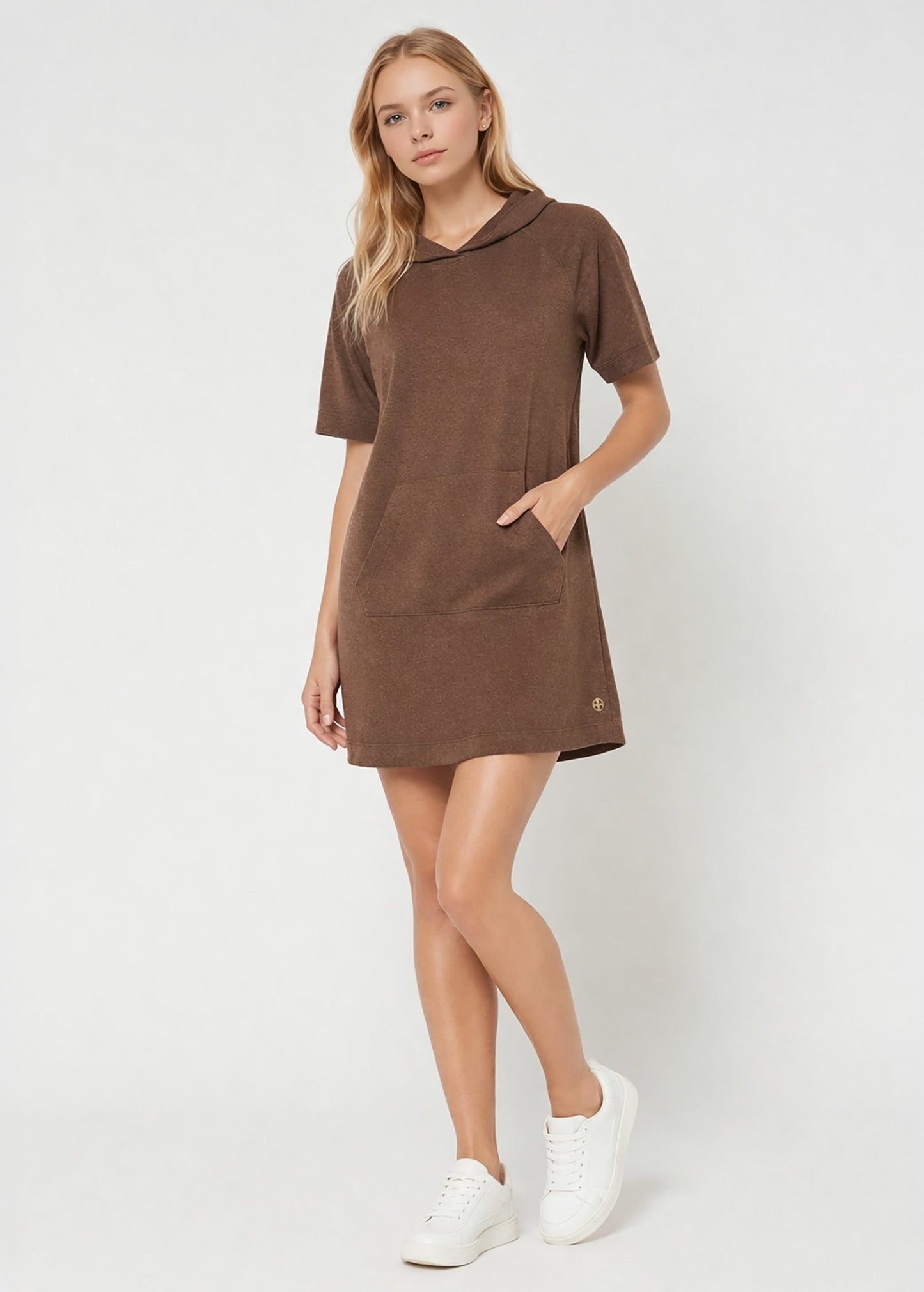 Modal Hoodie Dress Made in USA