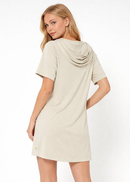 Modal Hoodie Dress Made in USA