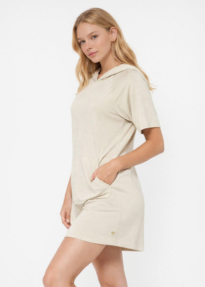 Modal Hoodie Dress Made in USA