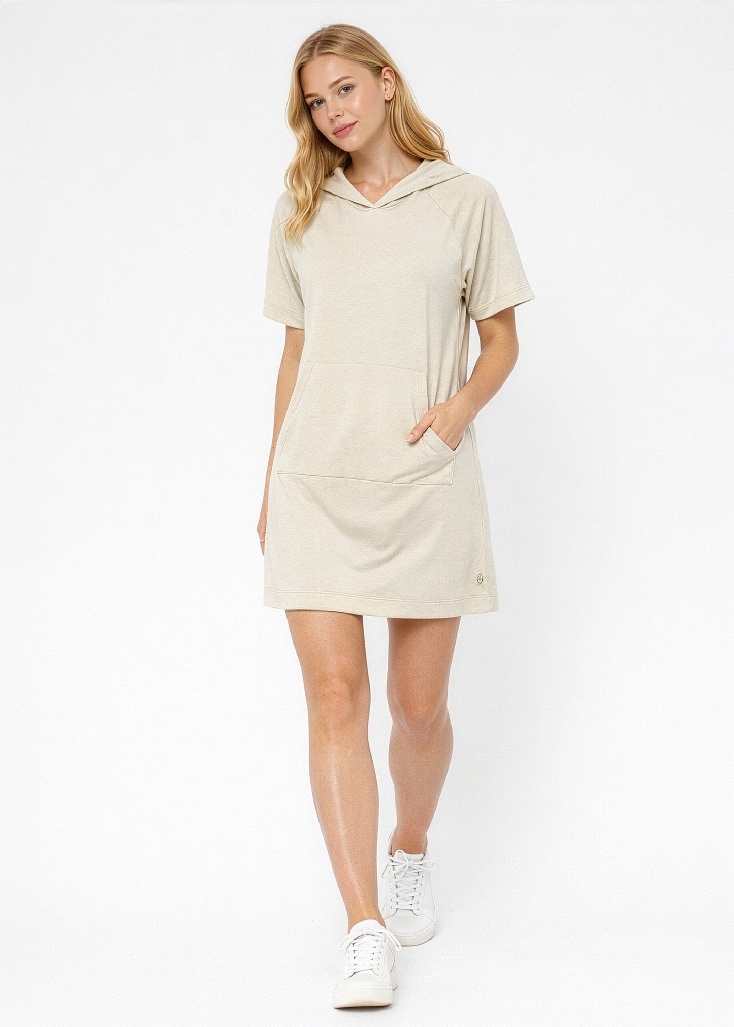 Modal Hoodie Dress Made in USA