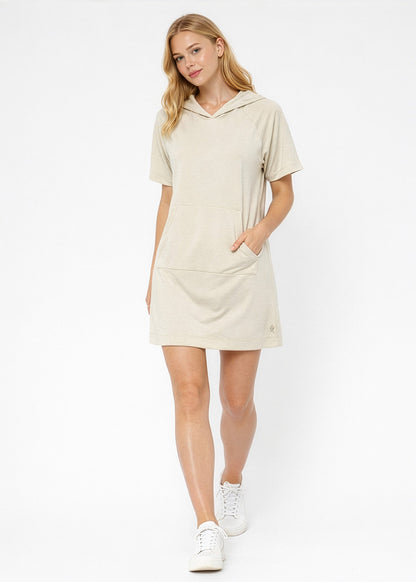 Modal Hoodie Dress Made in USA