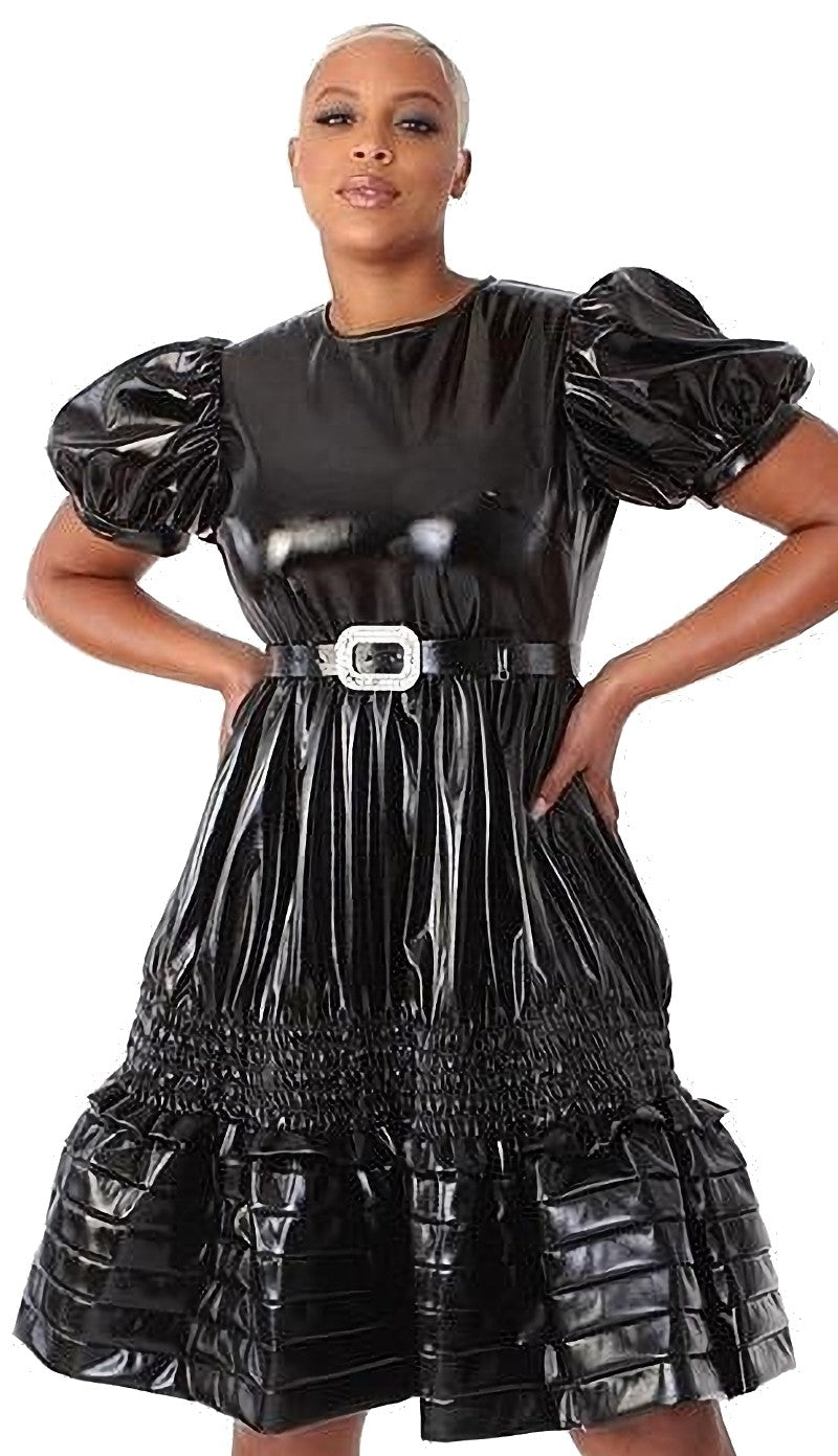 For Her Women Dress 81820C-Black