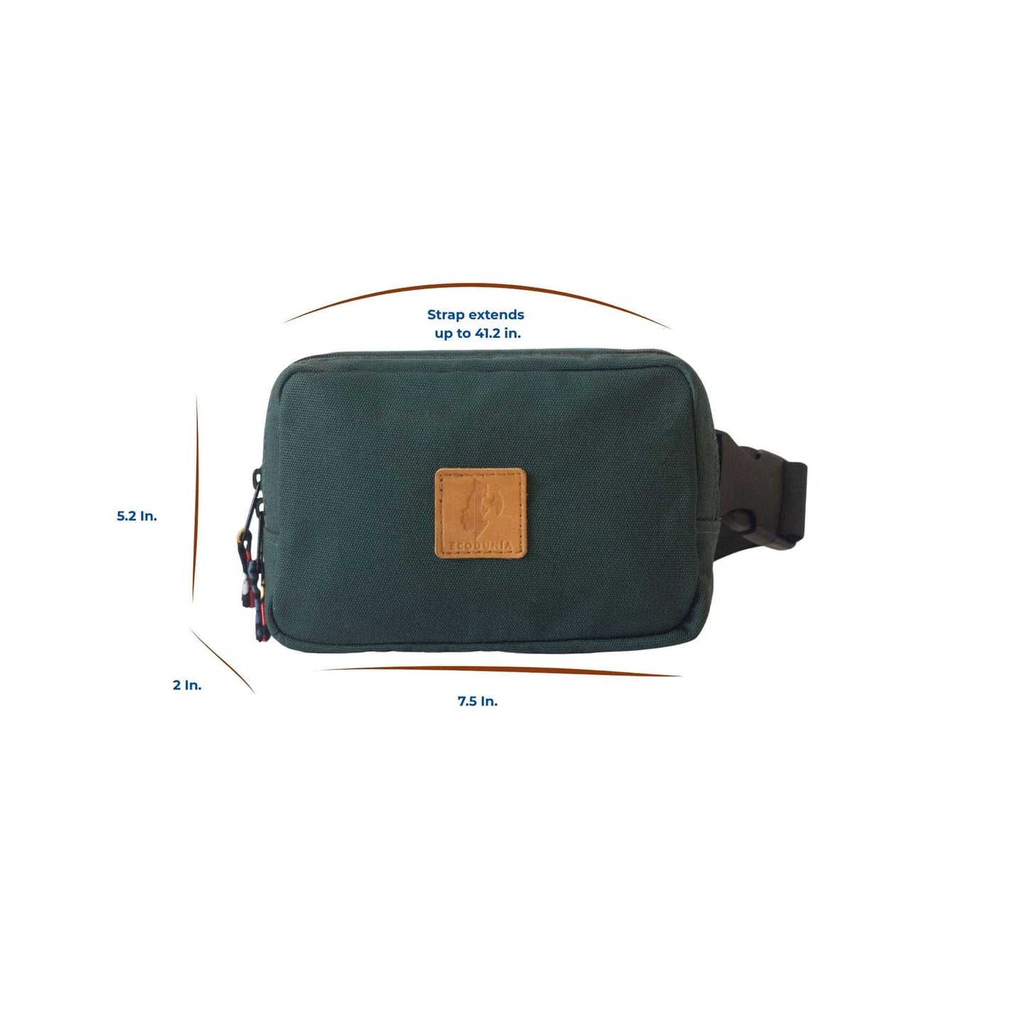 Canvas Crossbody Belt Bag Pouch, The Everywhere Belt Bag 1L