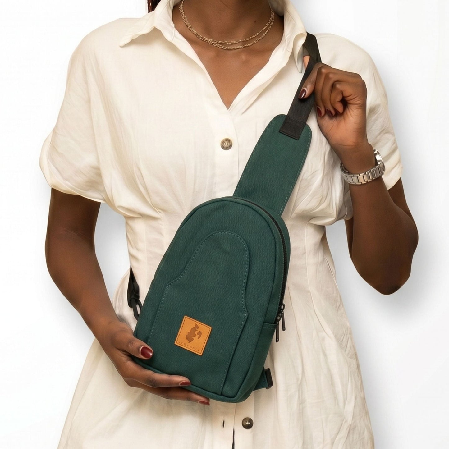 Small Canvas Crossbody Sling Bag for Men & Women | Buru