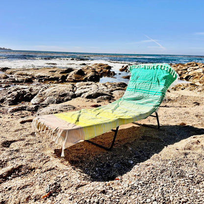 Striped 3 in 1 Turkish Cotton Beach Bag