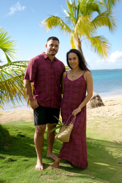 Kilinoe Dress in Mango Sunset