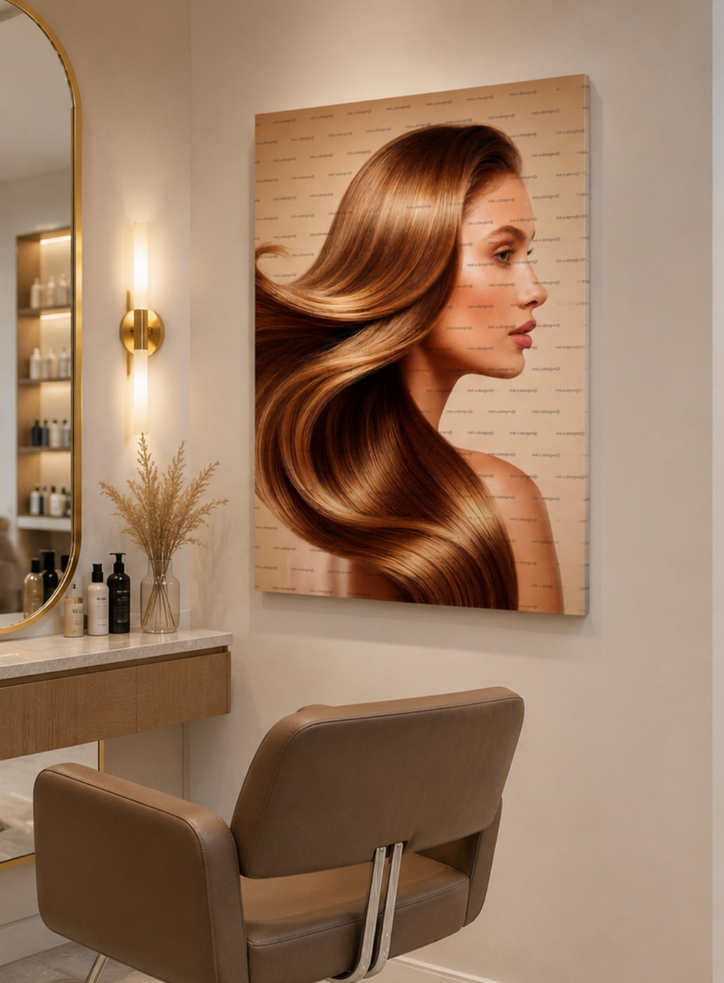 SALON BEAUTY ACRYLIC WALL ART