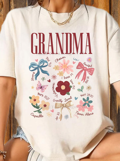 Family inspiration Bible verse Tee