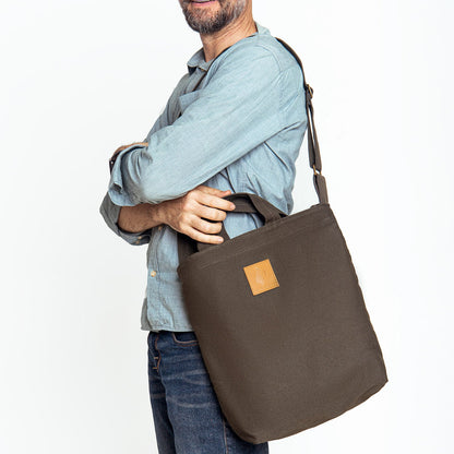 Canvas Carry-All Crossbody Bag | Amani
