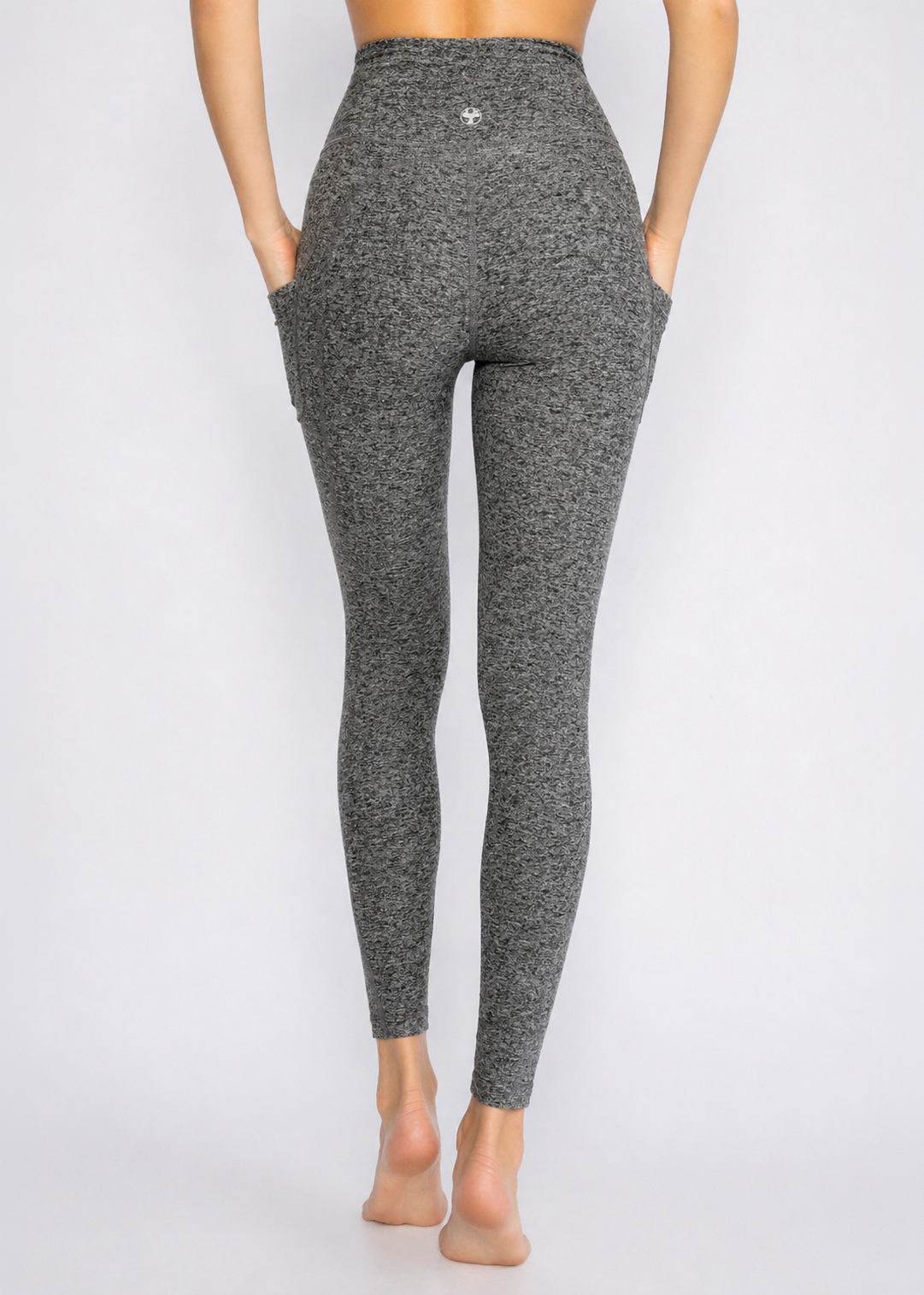 Heather Pocket Leggings Made in USA