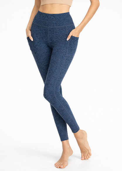 Heather Pocket Leggings Made in USA