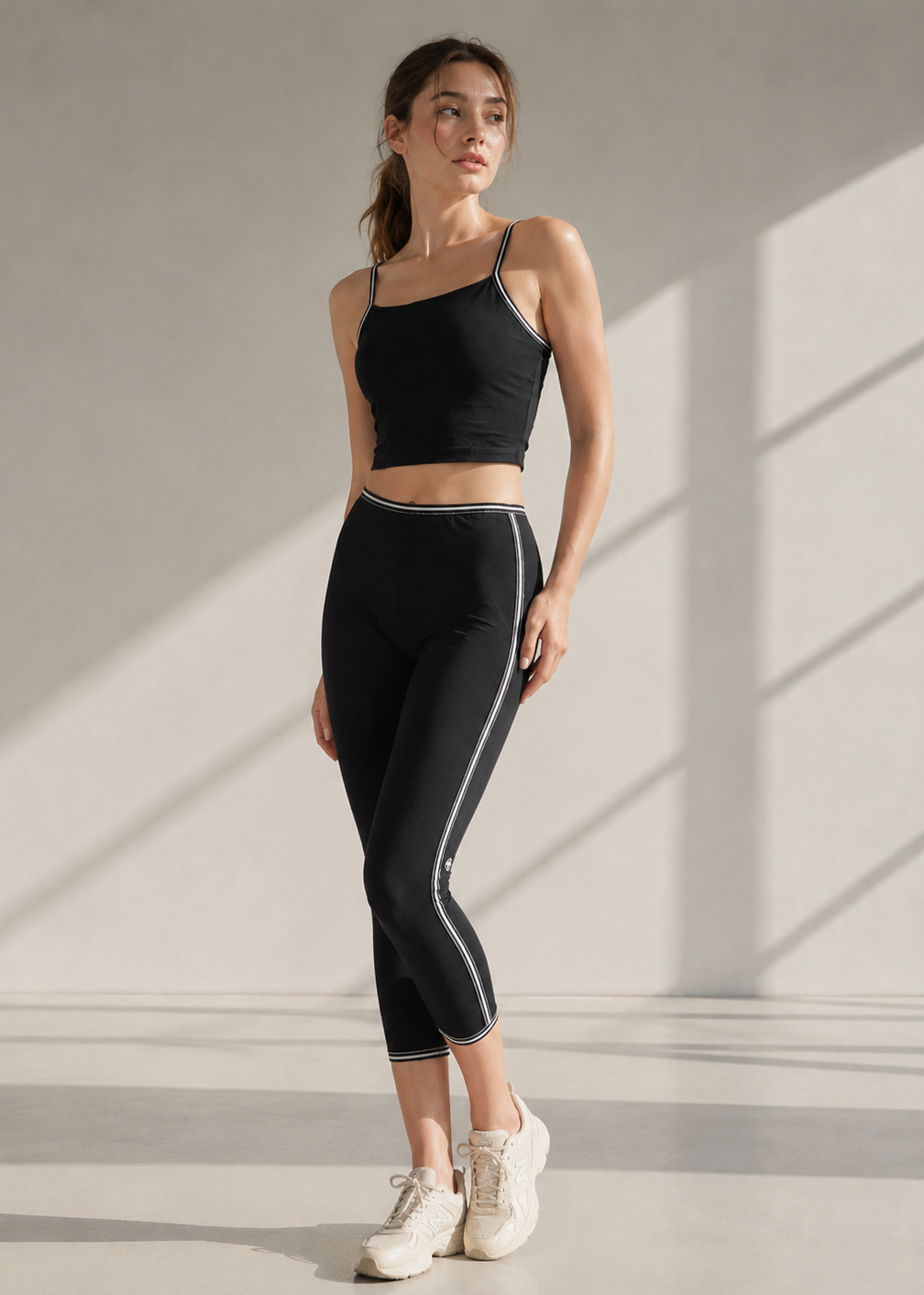Jersey Bias Capri Made in USA