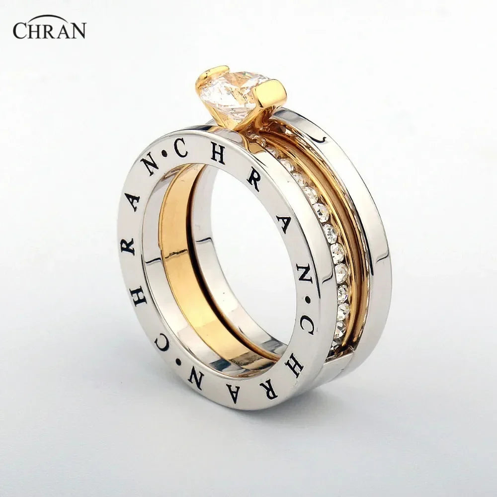 Austrian Crystal Pave Zircon Ring