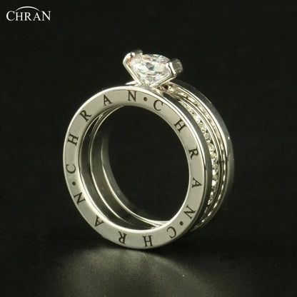 Austrian Crystal Pave Zircon Ring