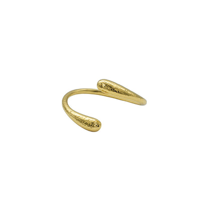 Bypass Wrap Teardrop Cuff Bracelet | Sana