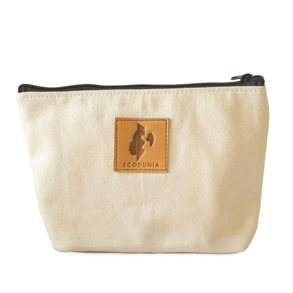 Ren Canvas Makeup Bag – Fair Trade Cosmetic & Toiletry Pouch