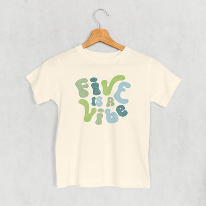 Five Is A Vibe (Blue + Green) (Kids)