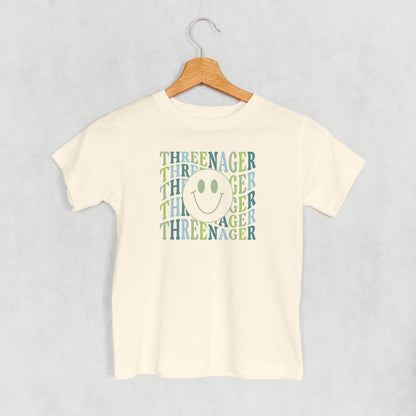 Threenager (Blue + Green) (Kids)