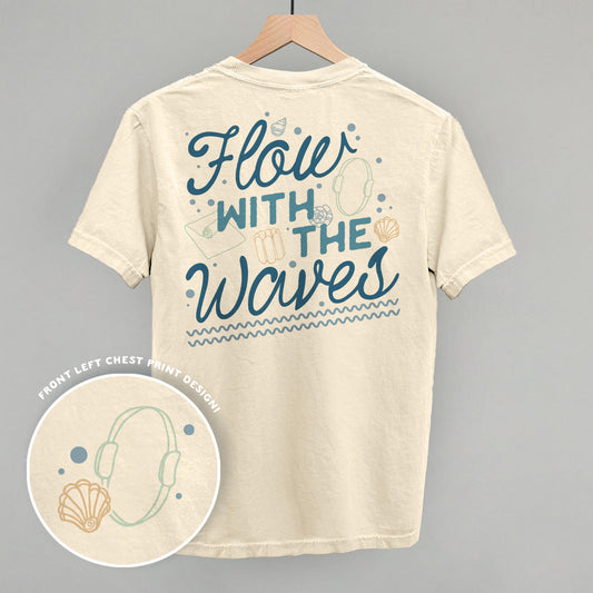 Flow With The Waves (Back Print)
