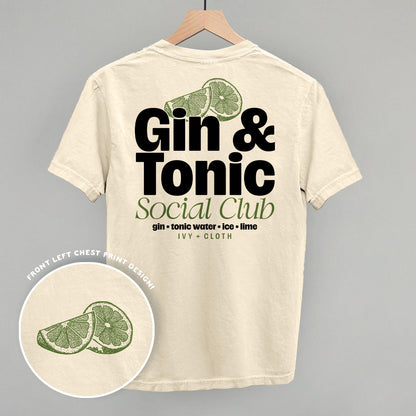 Gin & Tonic Social Club (Back Print)