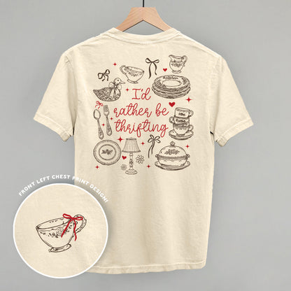 I'd Rather Be Thrifting Doodles (Back Print)