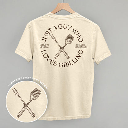 Just A Guy Who Loves Grilling (Back Print)