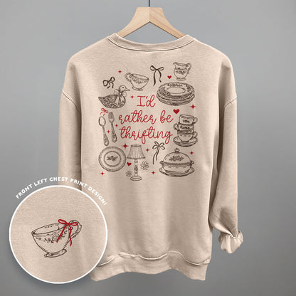 I'd Rather Be Thrifting Doodles (Back Print)