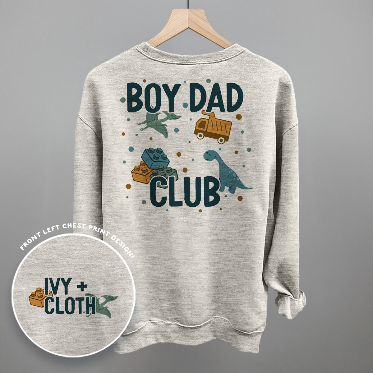 Boy Dad Club Doodles (Back Print)