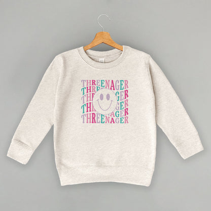 Threenager (Pink + Purple) (Kids)