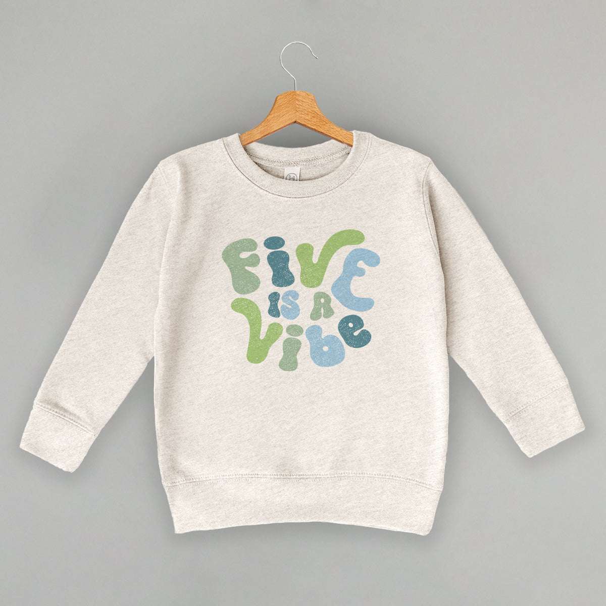 Five Is A Vibe (Blue + Green) (Kids)