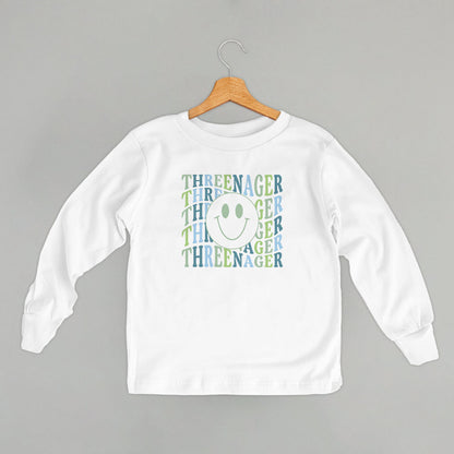 Threenager (Blue + Green) (Kids)