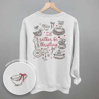 I'd Rather Be Thrifting Doodles (Back Print)