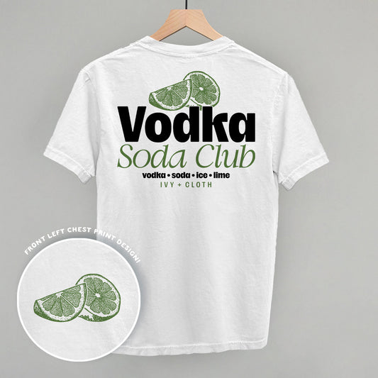 Vodka Soda Club (Back Print)