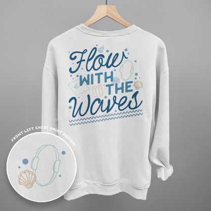 Flow With The Waves (Back Print)
