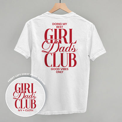 Girl Dads Club (Red) (Back Print)