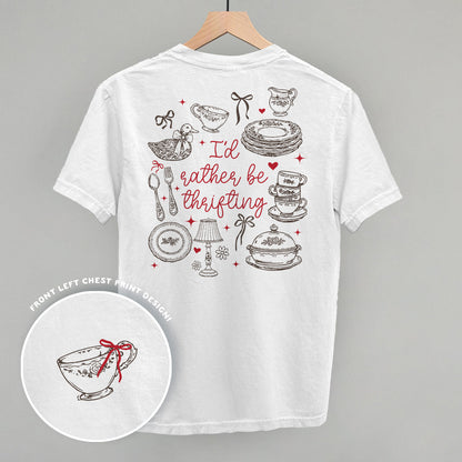 I'd Rather Be Thrifting Doodles (Back Print)