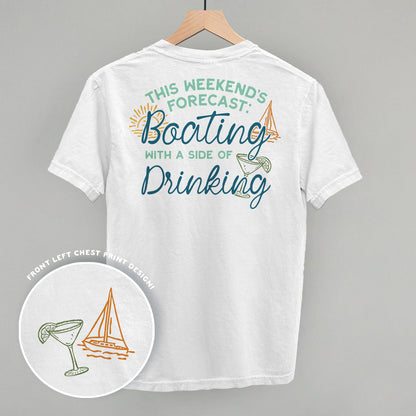 Weekend Forecast- Boating and Drinking (Back Print)